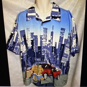 K.A.D. On the Move Men’s L Button Casual Shirt